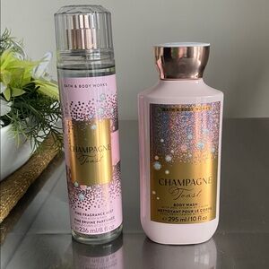 NEW🌈 Bath & Body Works Champagne Toast Fragrance Body Wash